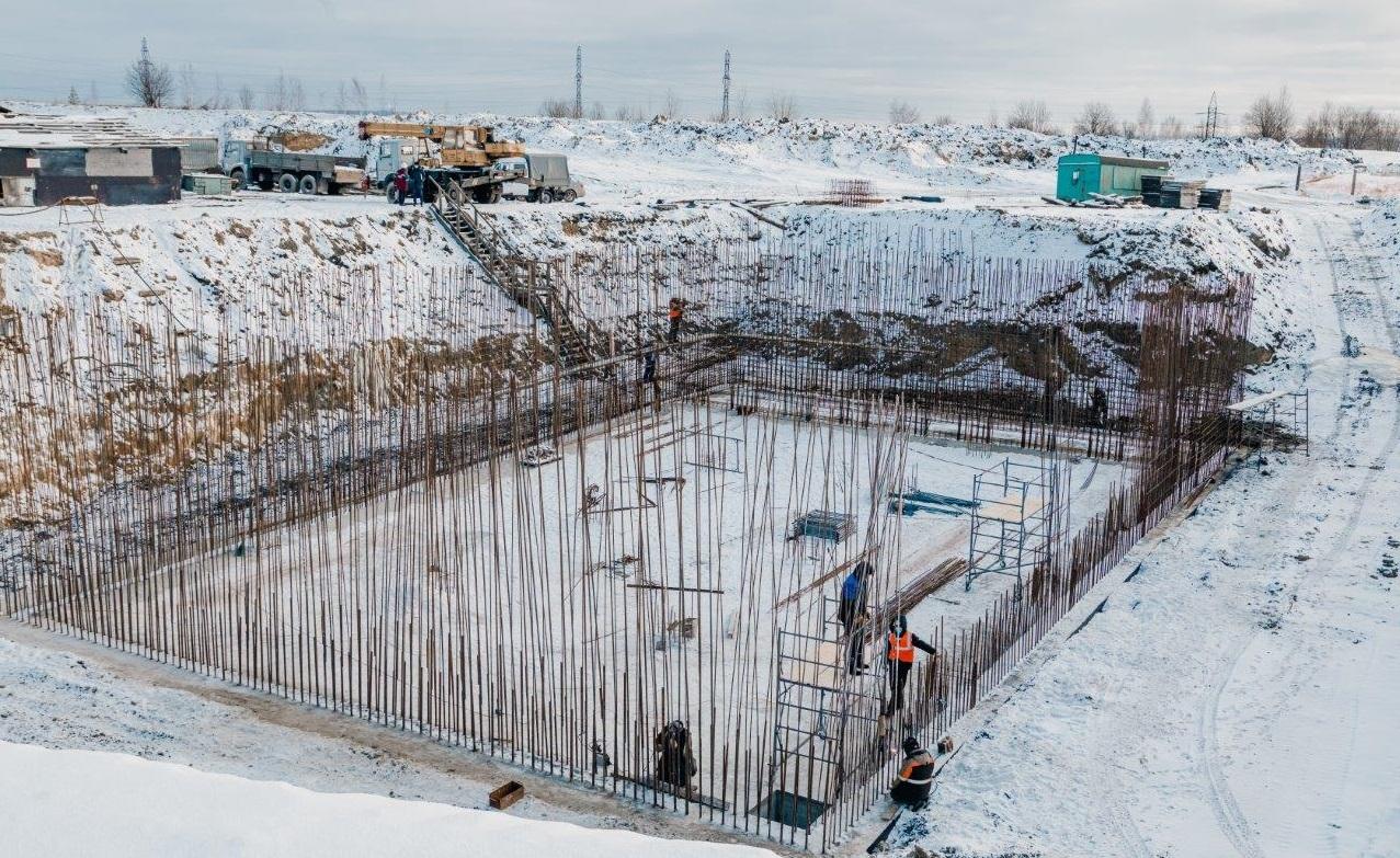 На Производстве полиметаллов завершён очередной этап строительства ливненакопителя